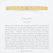 Phases Hinged Bracelet in Gold Phases Hinged Bracelet in Gold