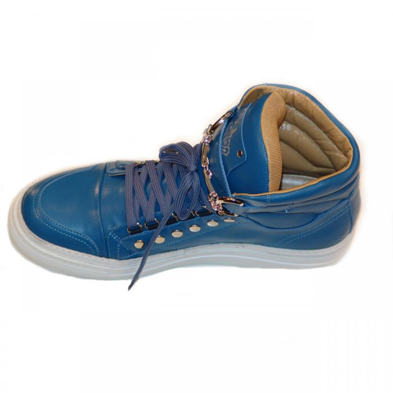 cesare paciotti blue shoes