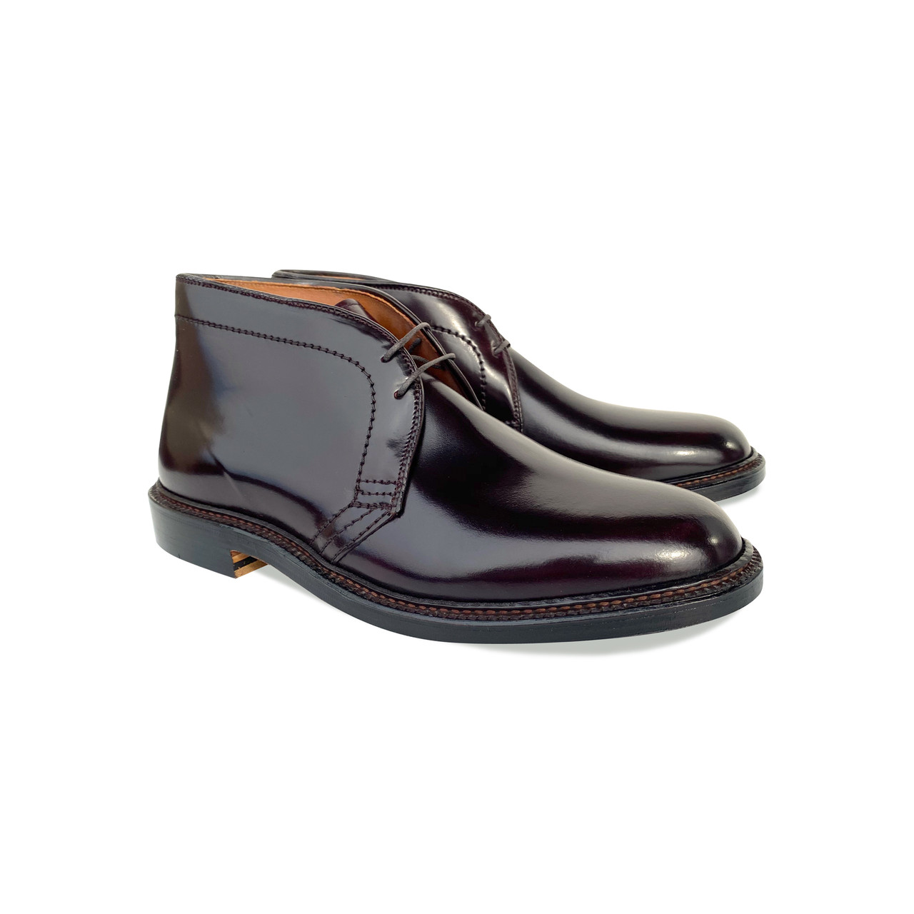 Alden Shell Cordovan Chukka Boot 1339 Dark Burg