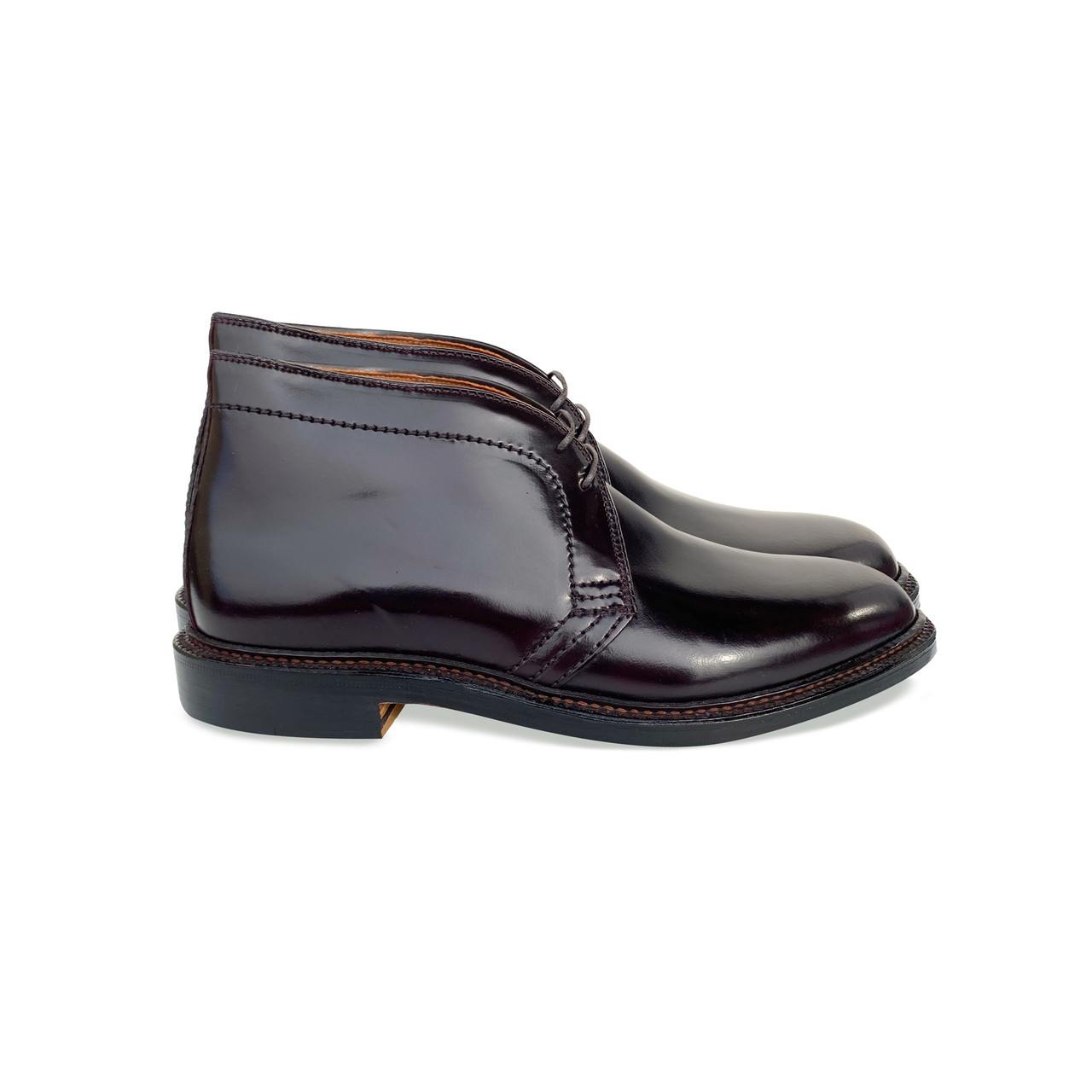 Alden Shell Cordovan Chukka Boot 1339 Dark Burg | PelleLine.com