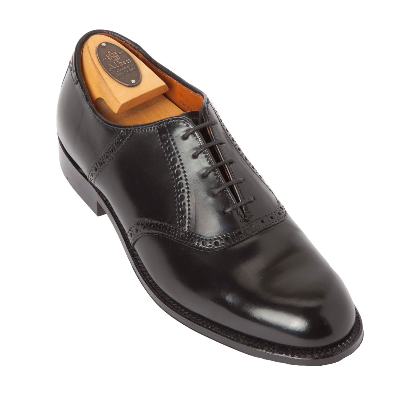 saddle shoes black