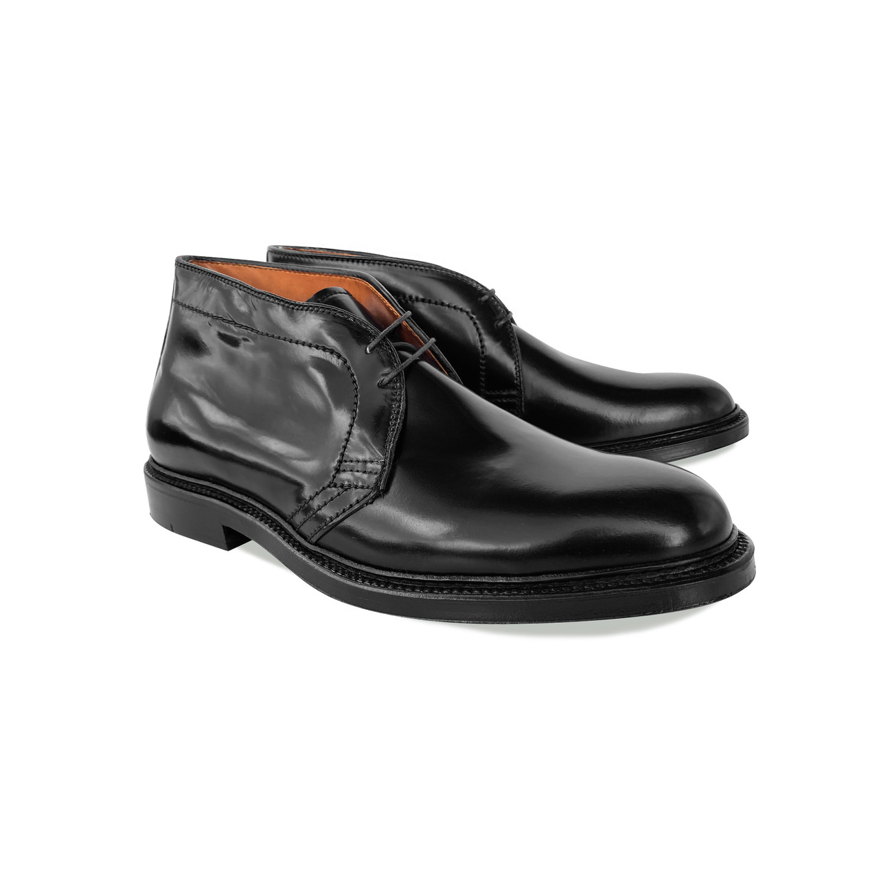 Alden Shell Cordovan Chukka Boot 1340 Black | PelleLine.com