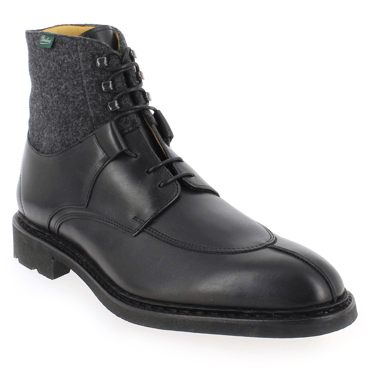 Paraboot Beaumont Black Gray PelleLine