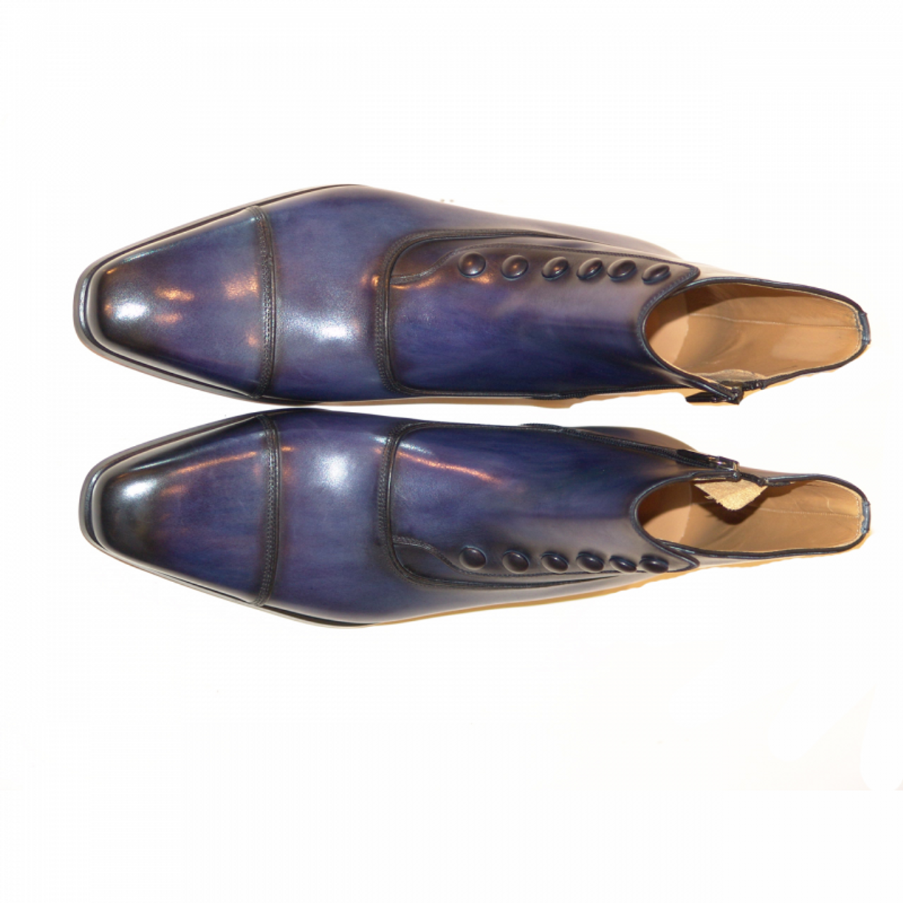 Magnanni Seleccion Collection 14430 Zipper Boot Oceano Blue 