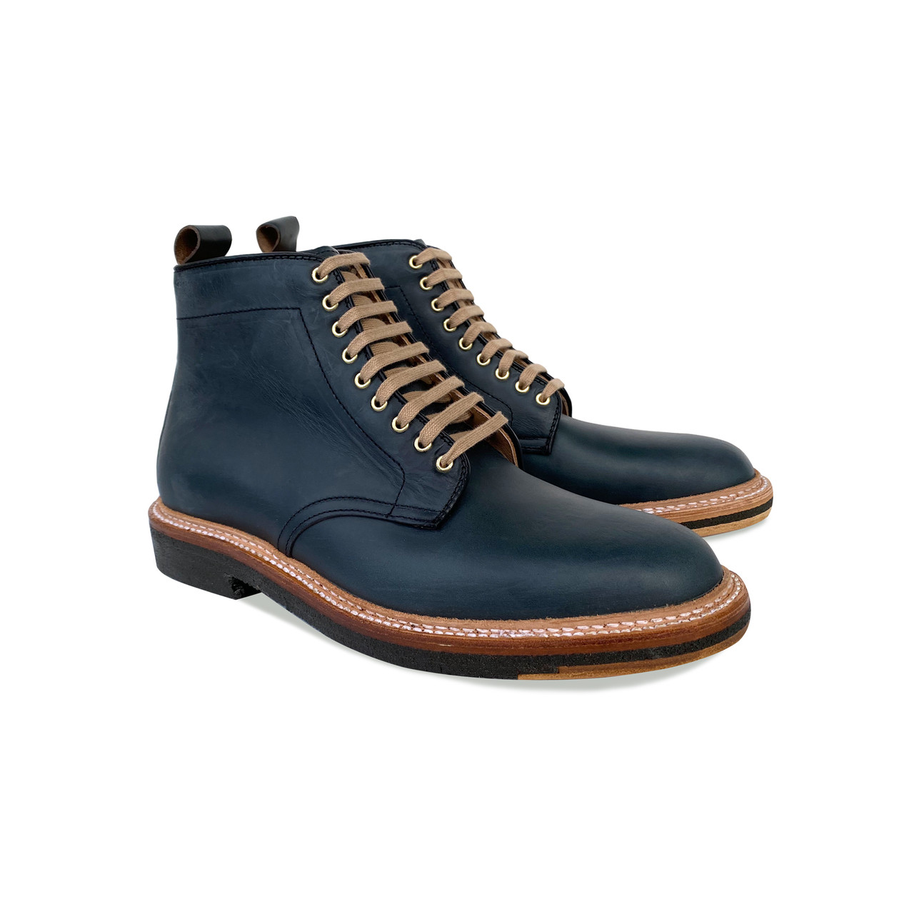 Pelle Line Exclusive Alden 45115 All Weather Walker Navy Chromexcel |  PelleLine.com