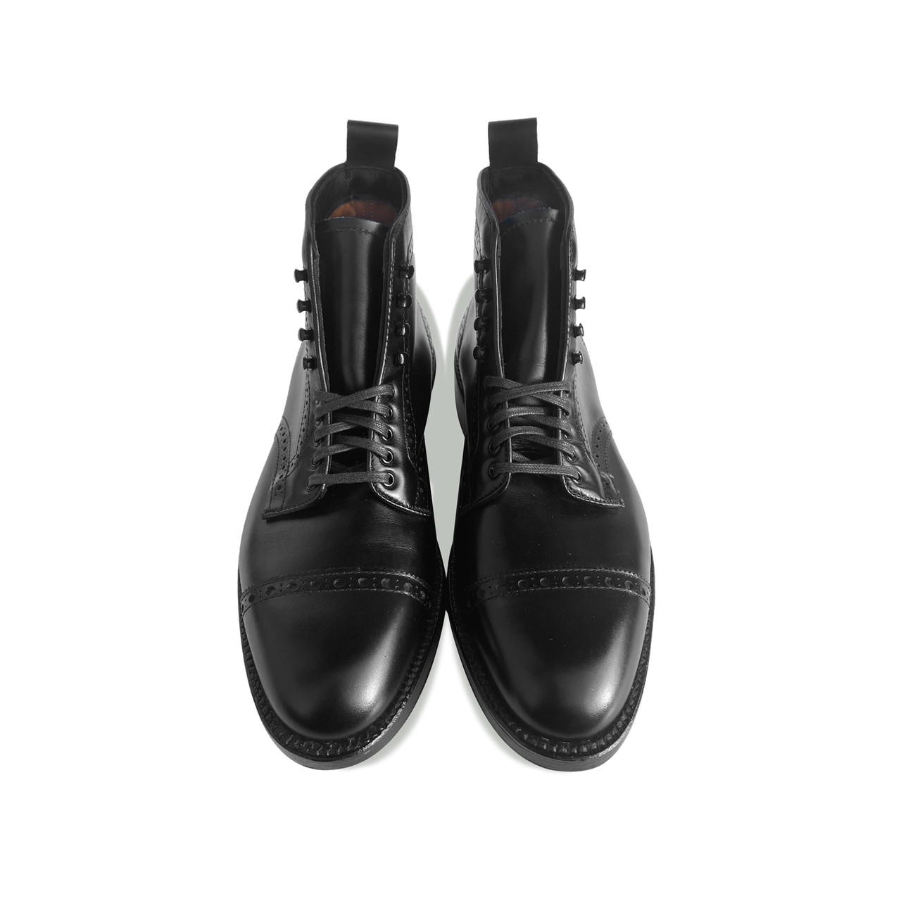 Alden 7827 Cap toe Boot Black | PelleLine.com