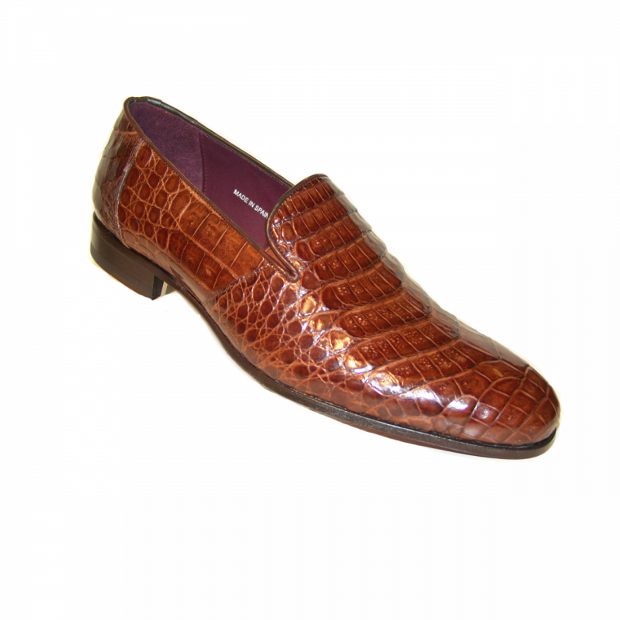 mezlan alligator dress shoes