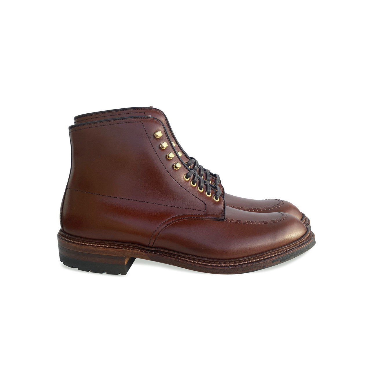 Pelle Line Exclusive Alden Indy Boot D8924 C - Madison Cigar Commando Sole