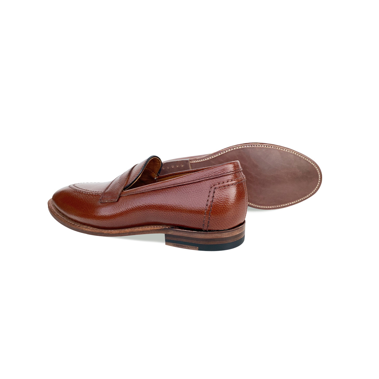 Pelle Line Exclusive Alden 8212 Penny loafer - Grain Tan leather