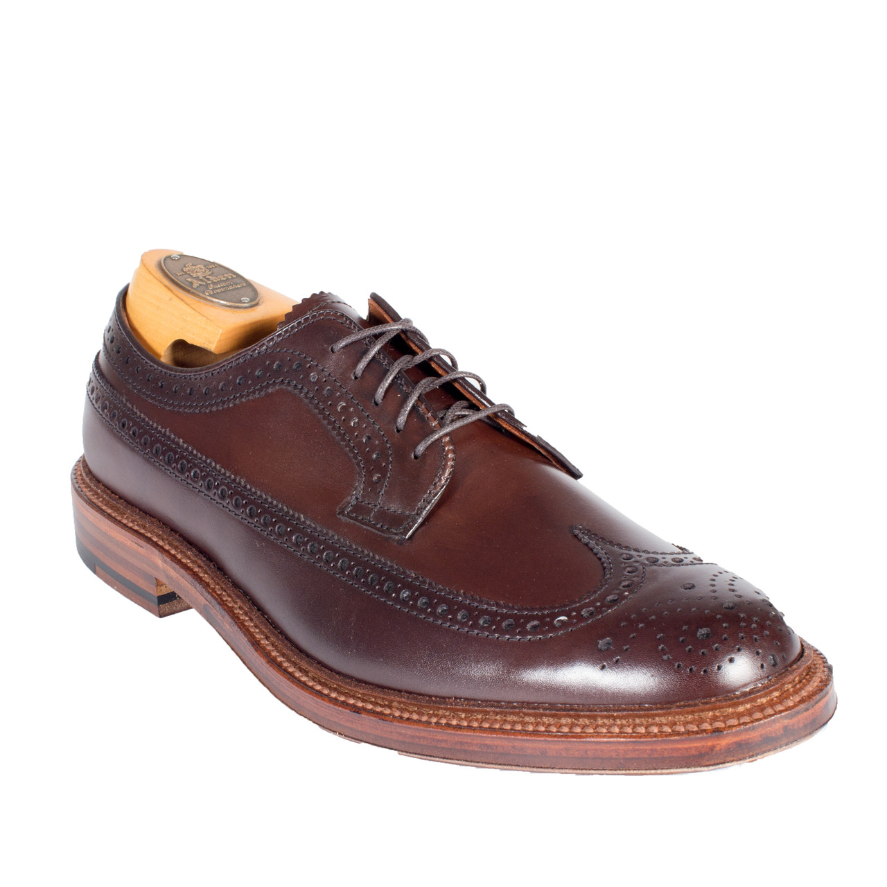 Alden 976 Long Wing Blucher- Dark Brown