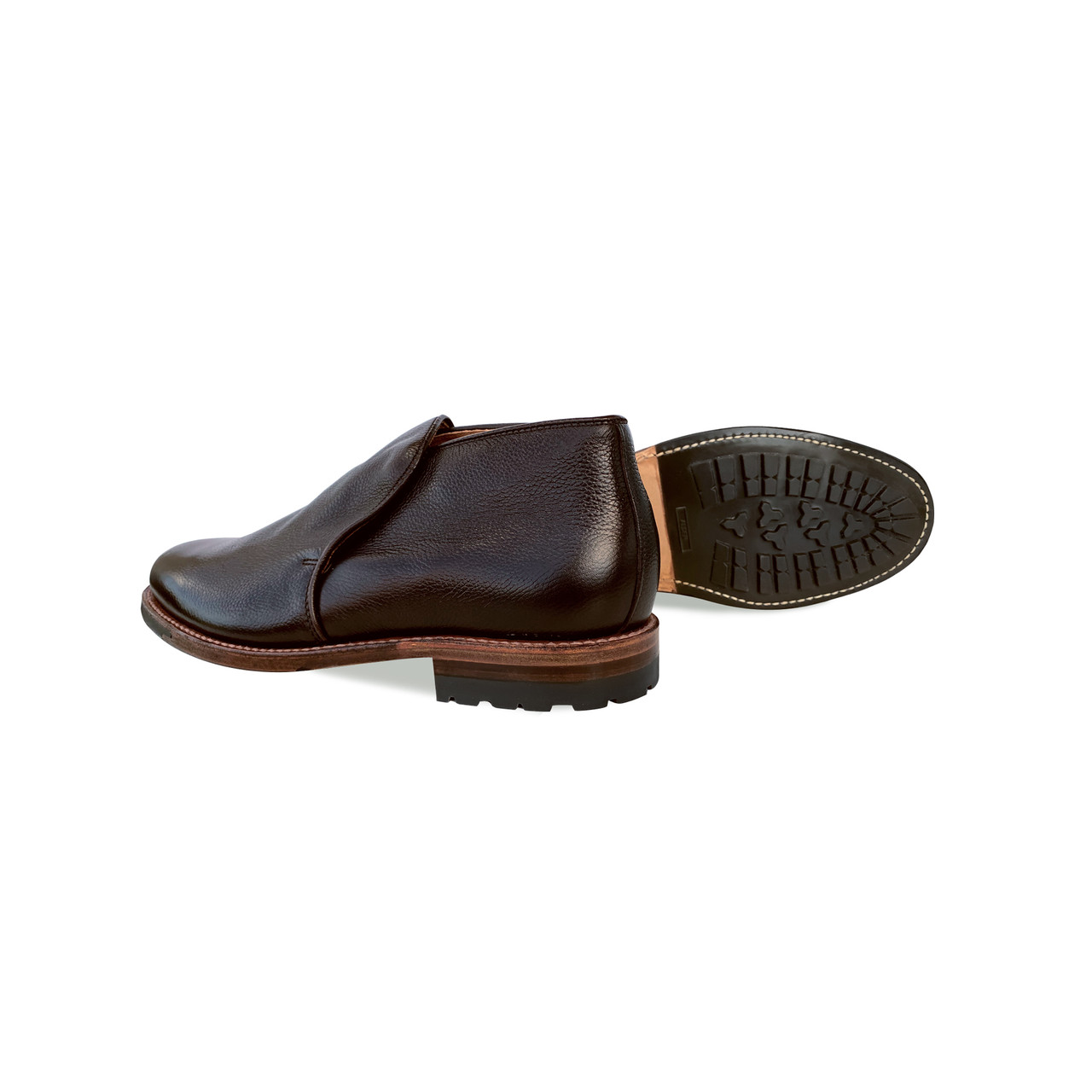 Alden D9710 Slip on Chukka -Dark Brown