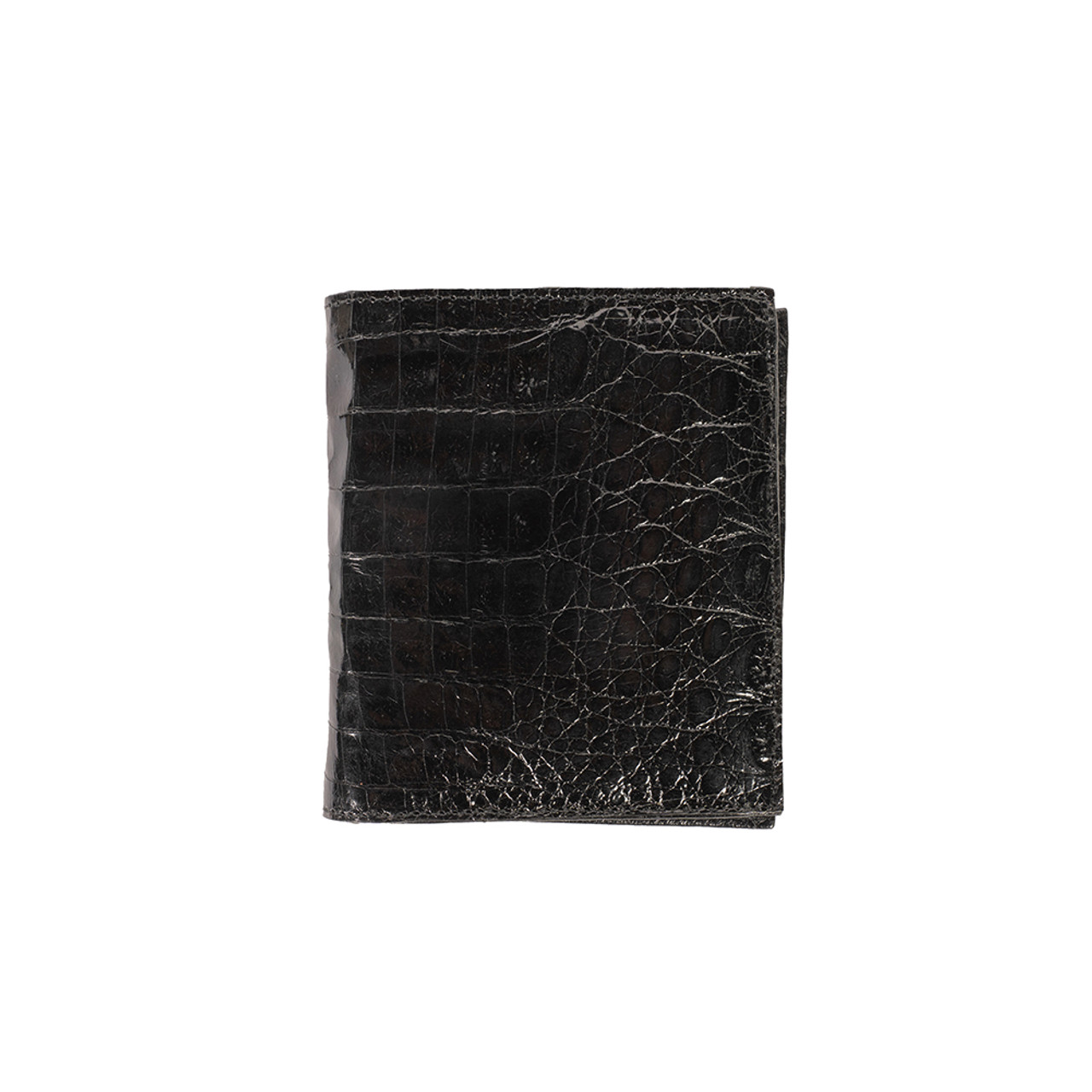 Black Alligator Credit Card & Business Card Wallet 