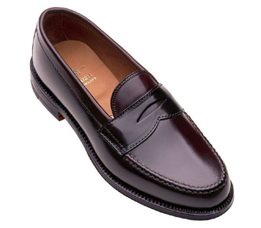 Alden Shell Cordovan Tassel moc 664 Black | PelleLine.com