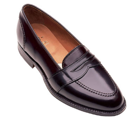 Alden Full Strap Shell Cordovan 6845 Black | PelleLine.com