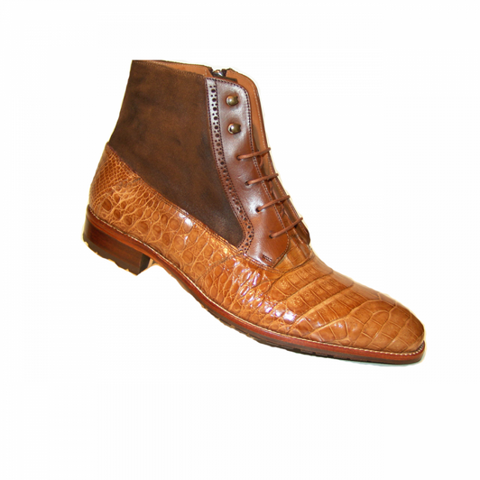 Mezlan 4715-F Blackmore Men's Shoes Navy Blue Exotic Crocodile Boots ( –  AmbrogioShoes