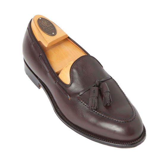 Alden 663- Burgundy Tassel loafer| PelleLine.com