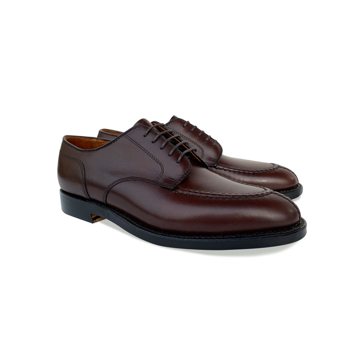 Alden 968 Norweigan Front Blucher Oxford Brown | PelleLine.com