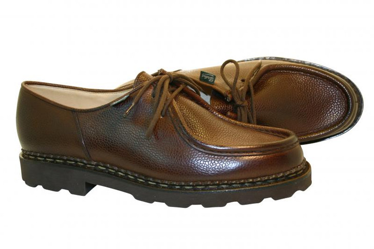 Paraboot Michael Leather Lace Up Grain Cafe