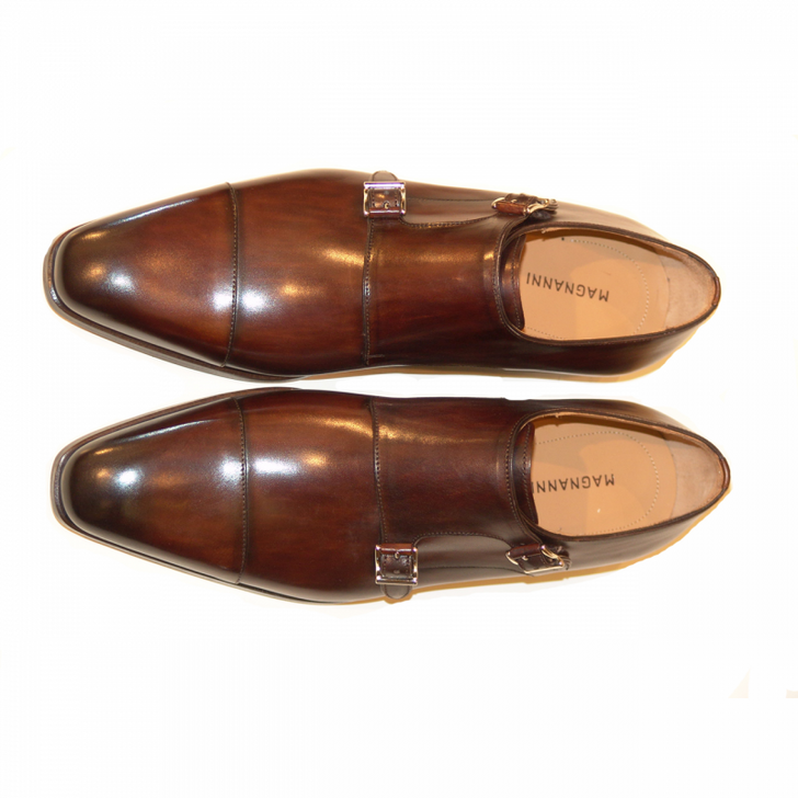 Magnanni Seleccion Collection 8112 Double Monkstrap Brown