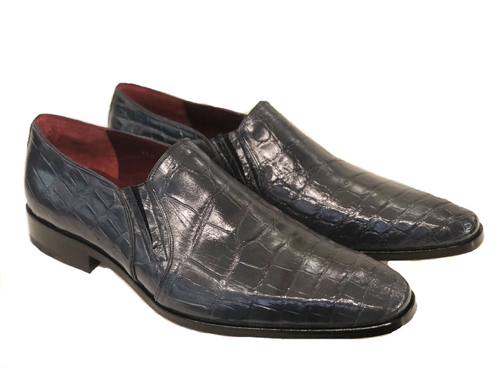 Alligator on sale loafers mens