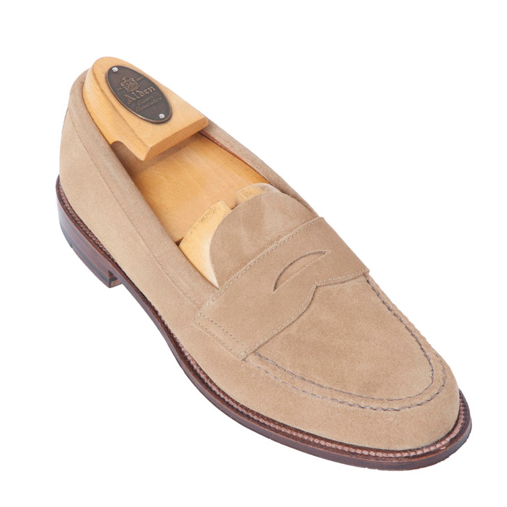  Alden 6244F Handsewn Penny Loafer With Unlined Vamp
