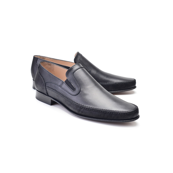 Pelle Line Exclusive 2667 Plain Loafer -Black