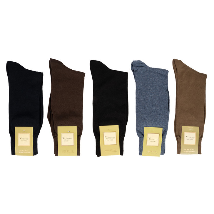Vannucci Italian Fabric Socks V1126