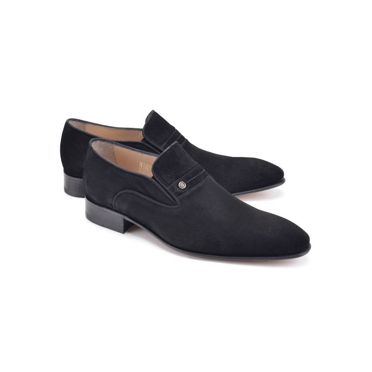 Pelle Line- Bruce-S Suede  loafer - Black