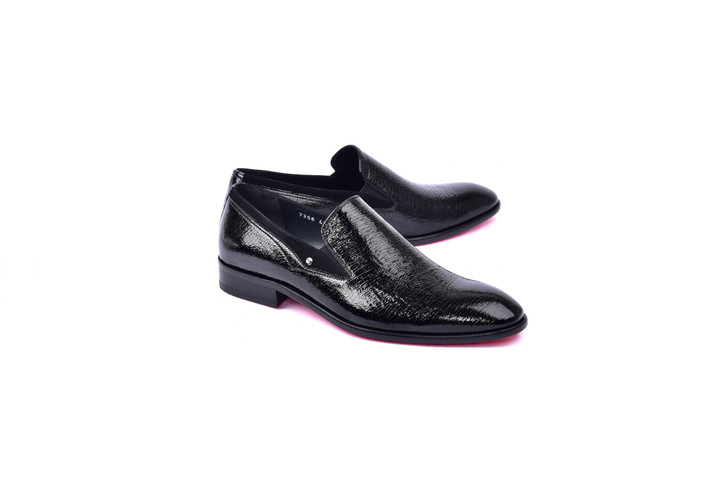 Corrente 7358- Formal Loafer- Black