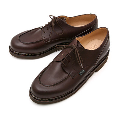 Paraboot Chambord (710707) Leather lace Up Brown | PelleLine.com