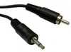 3.5mm Stereo Male to Mono RCA Stereo Male Adapter Cable