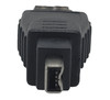 FireWire (IEEE 1394a) 6-Pin Female to 4-Pin Male Adapter
