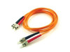 1m ST/ST Multimode Duplex 62.5/125 Fiber Optic Cable