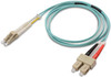 2 Meter LC/SC 10 Gb Multimode Duplex 50/125 OM3 Fiber Optic Cable