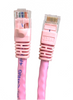 10ft Cat6 Molded Snagless RJ45 UTP Networking Patch Cable (Pink)