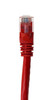 10ft Cat6 Molded Snagless RJ45 UTP Networking Patch Cable (Red)