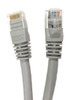 10ft Cat6 Molded Snagless RJ45 UTP Networking Patch Cable (Gray)