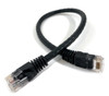 1ft Cat6 Molded Snagless RJ45 UTP Networking Patch Cable (Black, 10 pack)