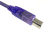 6 Feet USB 2.0 USB-A to USB-B M/M Cable (Grape)