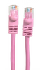 50ft Cat5E UTP Patch Cable (Pink)