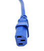 6 Feet AC Power Extension Cord 18AWG (C13 to C14) (Blue)