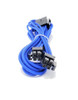 Premium Sleeved PSU Cable Extension Kit (Blue)