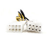 8" EPS 8-Pin Male to 8-Pin Female Power Extension Cable