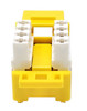 Cat6 Punch Down Keystone Jack (Yellow, 10 Pack)