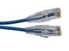 CAT 6A Ultra Slim Patch 28AWG Cable -Blue