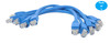 Cat6A UTP Ethernet Patch 24AWG Cable (Blue) 5-Pack