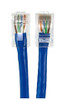 1ft Cat6 UTP RJ45 Bootless Patch Cable (Blue, 50 Pack)