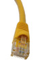 1 Foot Cat6 Molded Snagless RJ45 UTP Networking Patch Cable 10-Pack (Yellow)