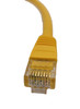1 Foot Cat6 Molded Snagless RJ45 UTP Networking Patch Cable 10-Pack (Yellow)