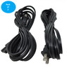 10 Feet 2-Prong Polarized Notebook (18AWG) Power Cord NEMA 1-15P To C7 (2-Pack)